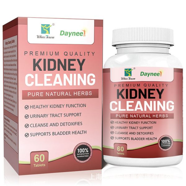 60 Capsules: Kidney Cleaning & Health Support Tablets